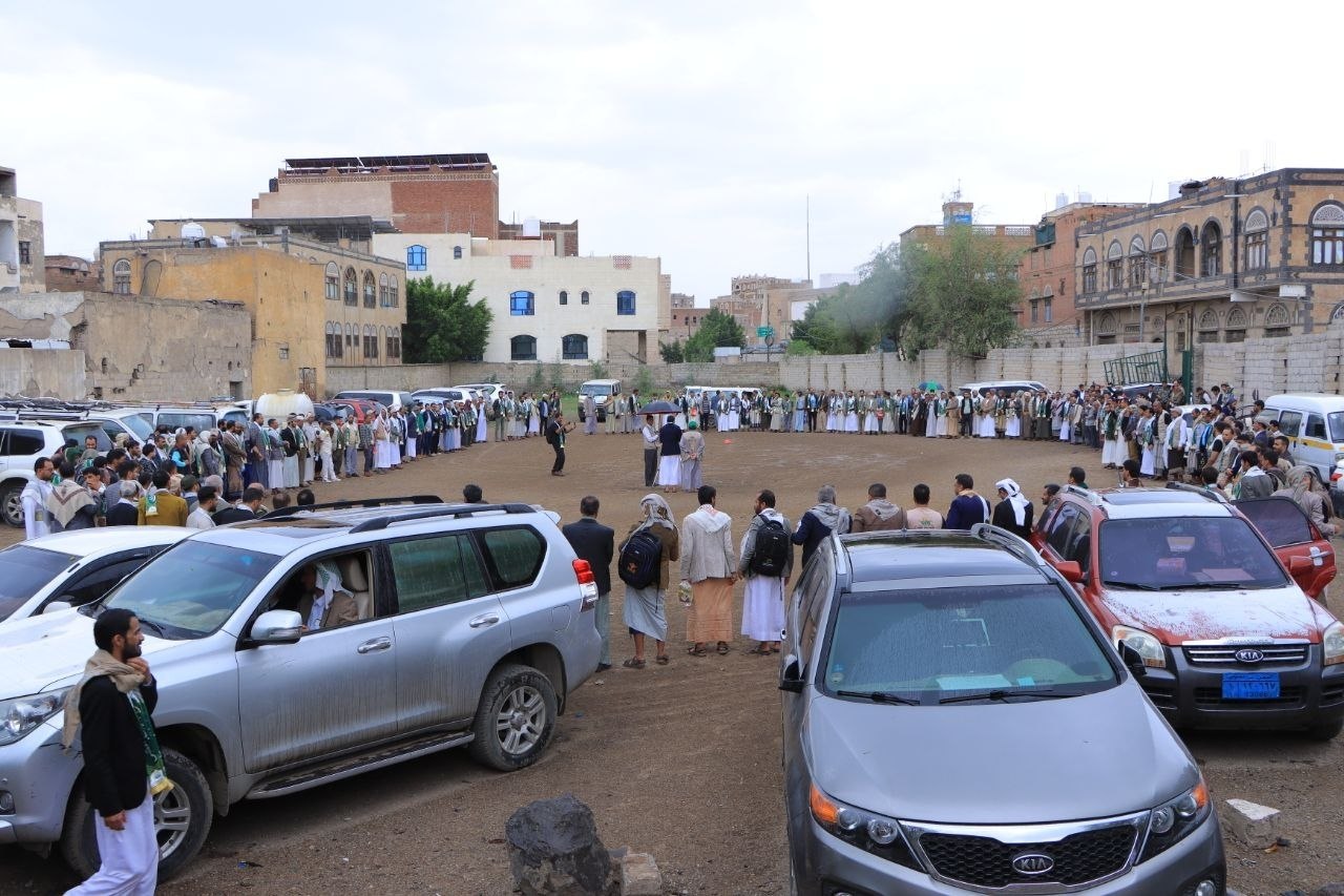 وقفة لموظفي الهيئة العامة للأوقاف والإرشاد تنديدًا بإحراق المصحف وتأكيدًا على دعم خيارات الردع
